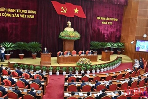 Thông cáo báo chí về ngày làm việc thứ nhất của Hội nghị lần thứ sáu Ban Chấp hành Trung ương Đảng khóa XIII