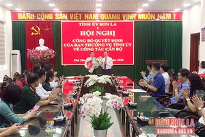 Công bố Quyết định của Ban Thường vụ Tỉnh ủy về công tác cán bộ tại huyện Phù Yên