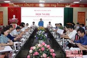 Hội nghị Ban Chấp hành Đảng bộ huyện Bắc Yên khóa XVI 