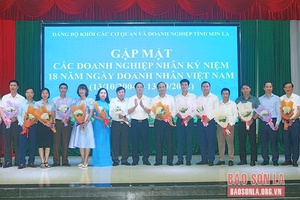 Gặp mặt các doanh nghiệp nhân ngày Doanh nhân Việt Nam