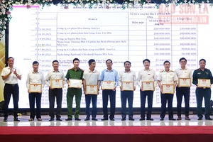 Phát động phong trào "Mai Sơn chung tay xóa nhà tạm"