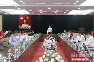 Ban Thường vụ Tỉnh ủy thảo luận và quyết định một số nội dung theo thẩm quyền