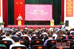 Huyện ủy Quỳnh Nhai quán triệt, triển khai các văn bản của Trung ương và tỉnh