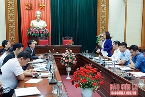 Sở Công Thương làm việc tại huyện Quỳnh Nhai