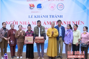 Khánh thành công trình "Mái ấm thanh niên"