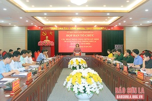 Họp Ban tổ chức các hoạt động chào mừng Kỷ niệm 70 năm Ngày giải phóng Sơn La