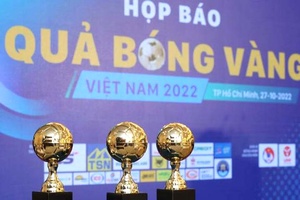 Công bố kế hoạch và giới thiệu nhà tài trợ Giải thưởng Quả bóng vàng Việt Nam 2022