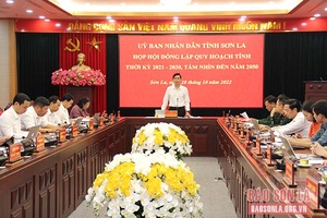 Họp Hội đồng lập Quy hoạch tỉnh thời kỳ 2021-2030, tầm nhìn đến năm 2050