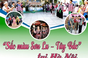 “Sắc màu Sơn La– Tây Bắc” tại Hà Nội