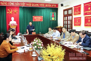 Hội nghị trực tuyến góp ý vào dự thảo văn bản của Trung ương