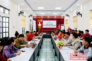 Tập huấn về công tác phòng ngừa, ứng phó thảm họa năm 2022