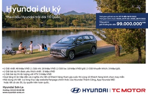 THỂ LỆ PHẦN THI CHÍNH CUỘC THI “HYUNDAI DU KÝ” - “Theo dấu Hyundai trải dài Tổ quốc”