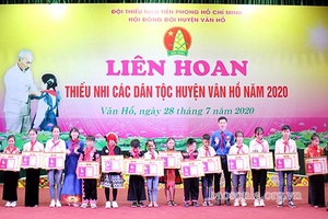 Liên hoan thiếu nhi các dân tộc huyện Vân Hồ năm 2020
