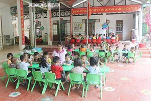 Trường Mầm non Họa Mi nâng cao chất lượng bữa ăn cho trẻ
