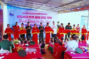 BĐBP Sơn La: Bàn giao điểm trường mầm non ở khu vực biên giới