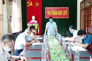 Mai Sơn: Kiểm tra công tác phòng, chống dịch bệnh COVID-19