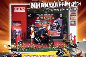 Khuyến mại “Sắm Winner X, nhân đôi phấn khích”