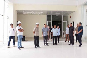 Đảm bảo tiến độ các hạng mục để chuyển Bệnh viện Đa khoa tỉnh về địa điểm mới