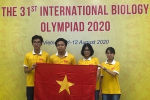 Việt Nam đoạt 4 giải tại Olympic Sinh học quốc tế