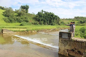 Vân Hồ đảm bảo an toàn các công trình thủy lợi mùa mưa lũ