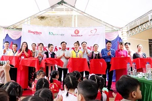 Khánh thành "Điểm trường mơ ước" tại xã Phiêng Khoài