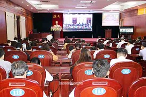 Hội nghị trực tuyến toàn quốc quán triệt Thông báo Kết luận số 173; Chỉ thị số 43; Chỉ thị số 44 của Ban Bí thư Trung ương Đảng