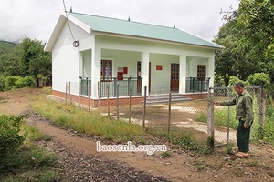 Cựu chiến binh hiến đất xây lớp học       