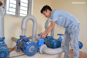 Đảm bảo cung cấp nước sạch cho nhân dân xã Chiềng Khoa