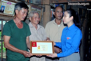 Truy tặng Huy hiệu “Tuổi trẻ dũng cảm” cho Công an viên hy sinh khi làm nhiệm vụ