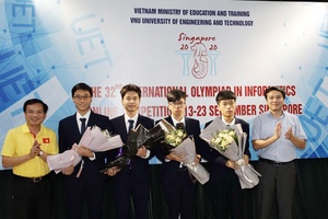 Học sinh Việt Nam giành Huy chương Vàng Olympic Tin học quốc tế