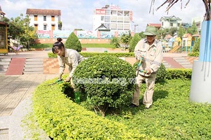 Xây dựng thị trấn Hát Lót “sáng, xanh, sạch, đẹp”