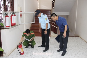 Đơn vị làm tốt công tác phòng cháy, chữa cháy  