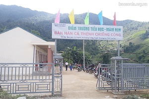 Khánh thành điểm trường Tiểu học và Mầm non bản Hán Cá Thệnh