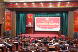 Bồi dưỡng nâng cao chất lượng hoạt động Ban Thanh tra nhân dân, Ban Giám sát đầu tư của cộng đồng