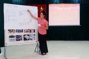 Tuyên truyền nâng cao kiến thức Chương trình xây dựng NTM tại xã Chiềng Xôm