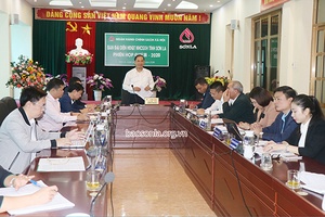 Ban Đại diện Hội đồng quản trị Ngân hàng CSXH tỉnh họp quý III năm 2020