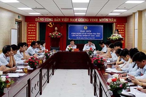 Công đoàn Thanh tra tỉnh: Đại hội lần thứ XIII nhiệm kỳ 2020-2025