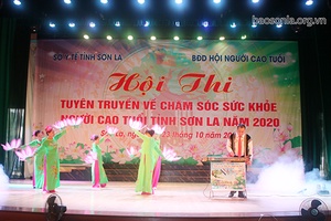 Hội thi tuyên truyền về chăm sóc sức khỏe người cao tuổi 