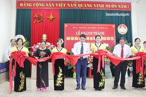 Khánh thành Nhà văn hoá tổ 6, phường Tô Hiệu 