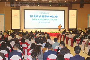 Hội nghị tập huấn và Hội thảo khoa học ngành Di sản văn hóa năm 2020