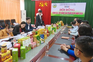 Mộc Châu: 13 sản phẩm tham gia đánh giá, xếp hạng OCOP năm 2020   