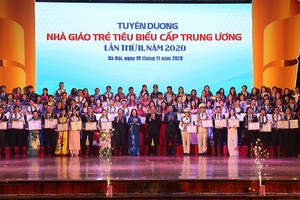 Vinh danh 99 "Nhà giáo trẻ tiêu biểu" cấp Trung ương