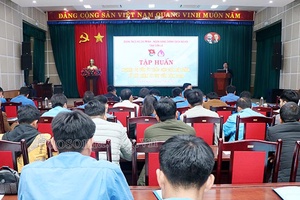 Tập huấn nghiệp vụ ủy thác cho cán bộ đoàn, tổ tiết kiệm và vay vốn năm 2020