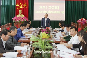 Hội nghị Ban Chấp hành Đảng bộ Thành phố lần thứ 4