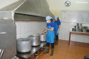 Tăng cường công tác đảm bảo vệ sinh an toàn thực phẩm