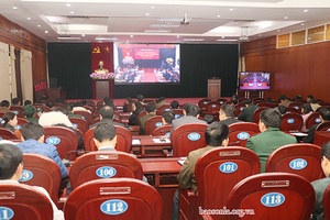 Hội nghị trực tuyến báo cáo viên Trung ương tháng 12/2020