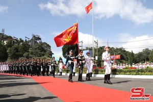 “80 năm lực lượng vũ trang Sơn La: Trung thành, tự lực, đoàn kết, anh dũng, chiến thắng”