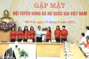 Prime Minister believes in great potential of women’s football in Vietnam
