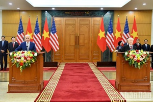 Vietnam, US establish comprehensive strategic partnership for peace, cooperation, and development
