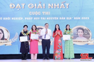 Three projects in Son La win prize at "Women’s Startup" Contest in northern region